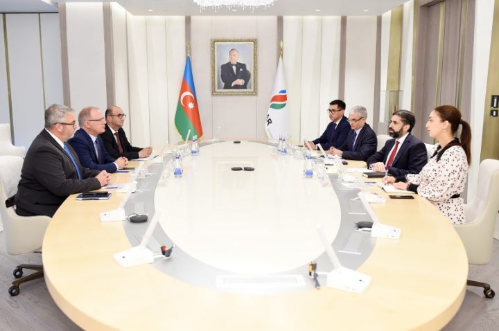 SOCAR-ın prezidenti ABŞ şirkətinin prezidenti və baş icraçı direktoru ilə görüşüb